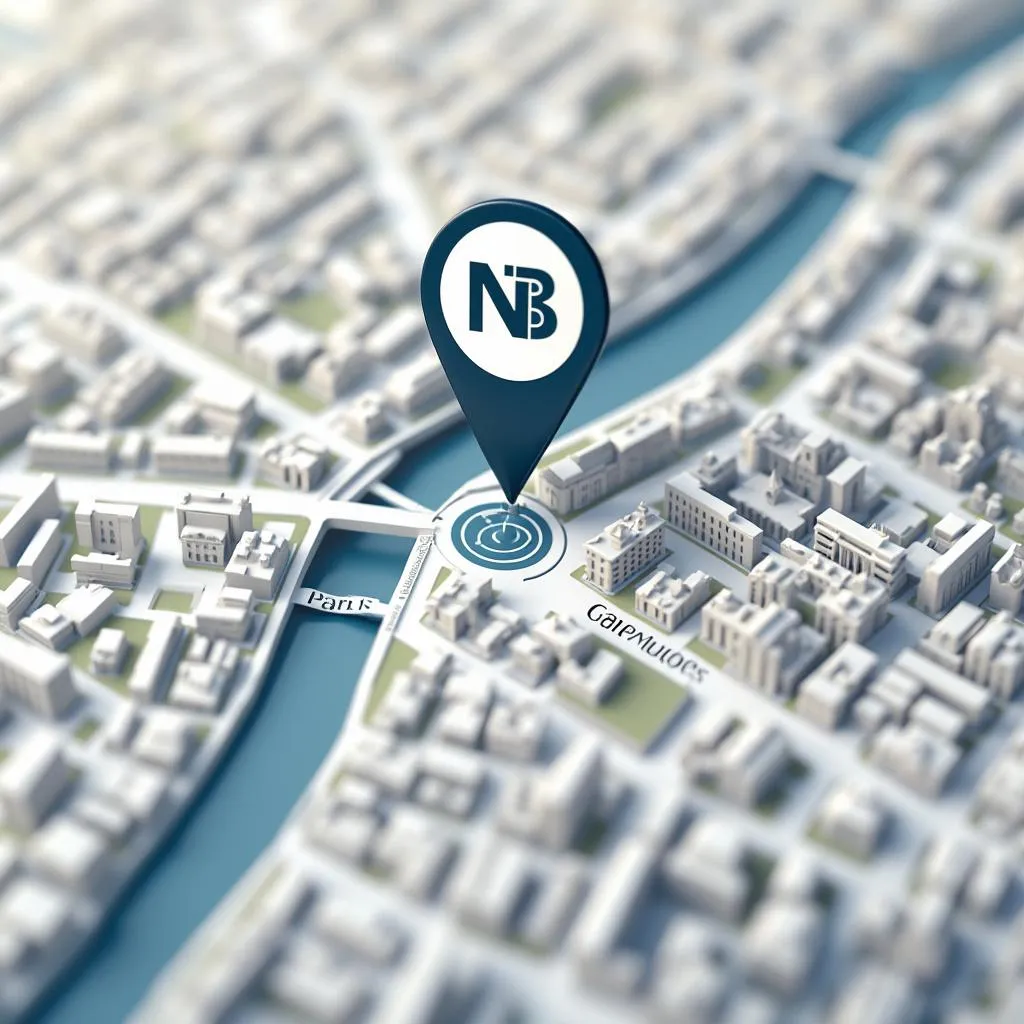 Carte indiquant l'emplacement du bureau de NeuroBudget à Paris